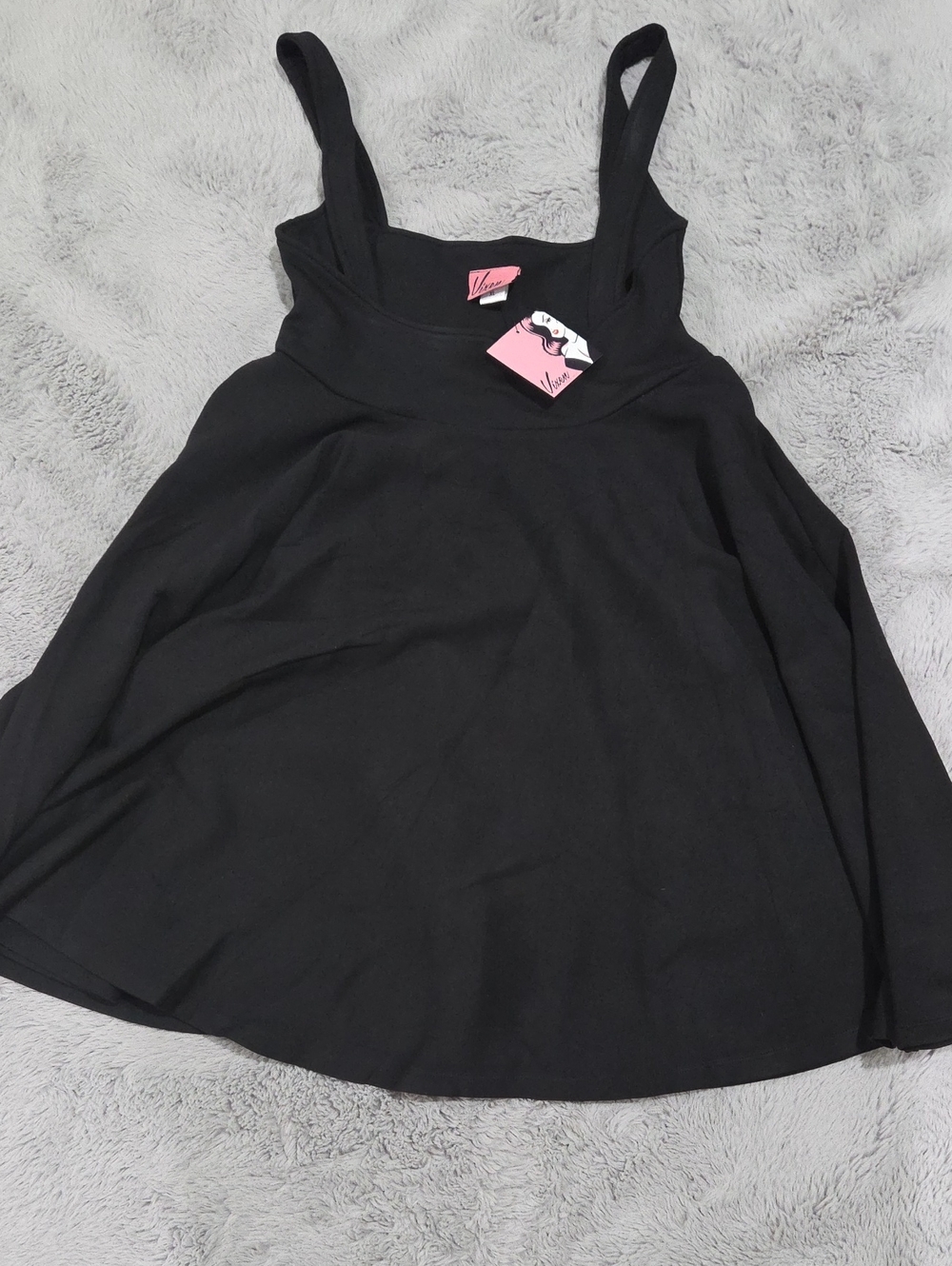 Vixen By Micheline Pitt SOLD OUT SIZE Cozy Collection Skater Skirt Jumper